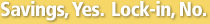 Savings, Yes. Lock-in, No. Compiere open soure ERP provides long-term value